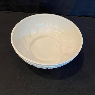 Italian Blanc De Chine Porcelain Bowl White Mottahedeh Design 