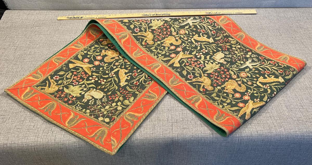Vintage Tapestry Table Runner