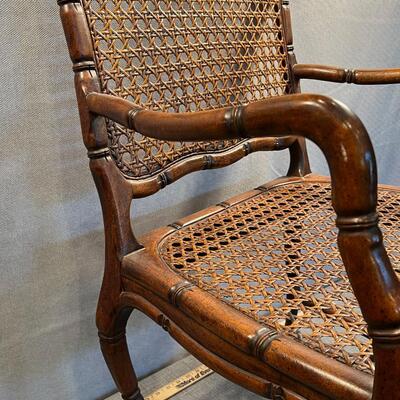 Cane Back and Seat Chair, Beautiful! 