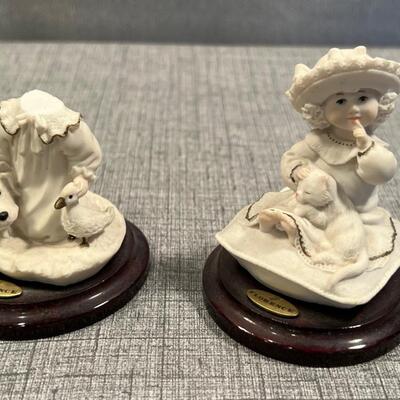 2 Small Florence Figurines 