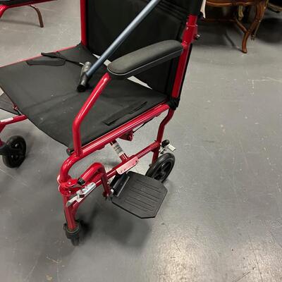 Med Line Transport Chair with Cain 