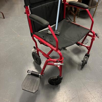 Med Line Transport Chair with Cain 