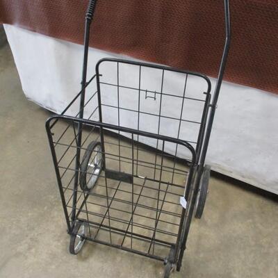 Metal Rolling Shopping Cart