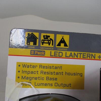 Led Lantern Emergency Light Flashlight Trio