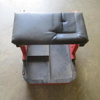 Rolling Shop Stool
