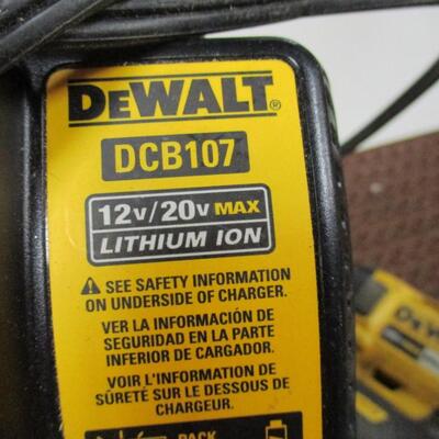 DeWalt Drill With Battery & Charger