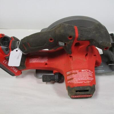 Craftsman CMCS500 20-volt 6-1/2 in. Cordless Circular Saw With Battery