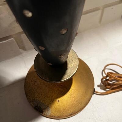 Rhinestone Studded Table Lamp Attributed Tommi Parzinger Mid-Century