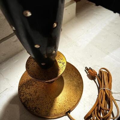 Rhinestone Studded Table Lamp Attributed  Tommi Parzinger Mid-Century