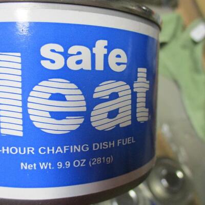 Safe Heat Chafing Dish Fuel
