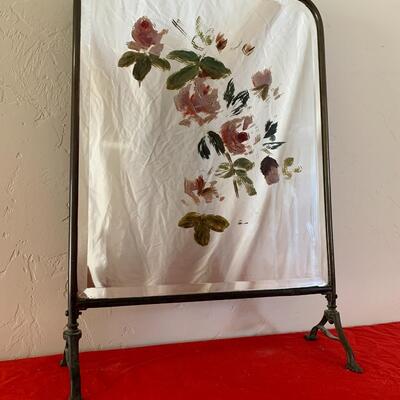 Antique Fireplace Screen