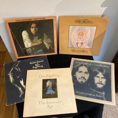 Dan Fogelberg Vintage Record Album Lot of 5 LPs