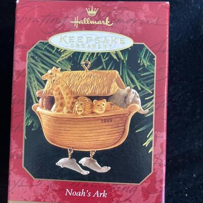 Collection of 9 Hallmark Keepsake Christmas Ornaments with Boxes