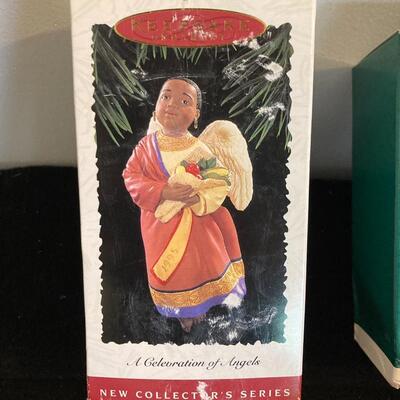 Collection of 9 Hallmark Keepsake Christmas Ornaments with Boxes