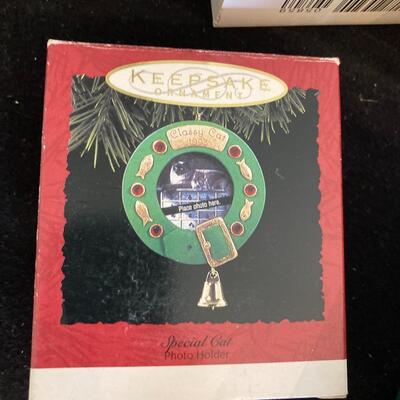 Collection of 9 Hallmark Keepsake Christmas Ornaments with Boxes