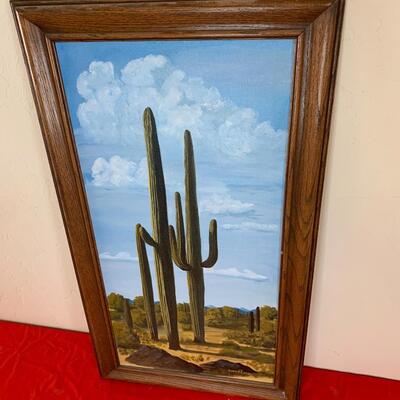 Saguaro Painting