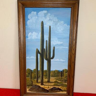 Saguaro Painting