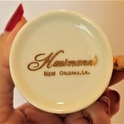 Lot #76  Lot of vintage Hausmann's Jewelers Demitasse Cups