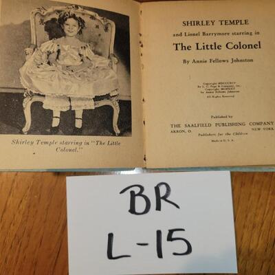 Shirley Temple Book Lot