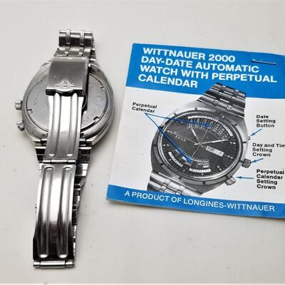 Lot #77  Wittnauer 2000 Automatic Watch w/booklet - works