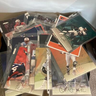Autograph Collection with 25+ Sports Stars Hand Signed by Players