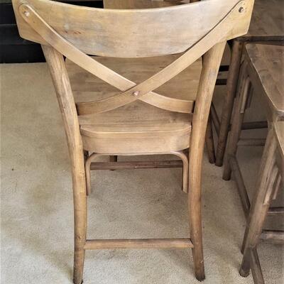 Lot #80 Set of 6 World Market Bar Stools