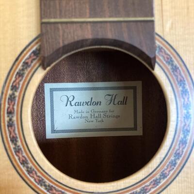 Rawdon Hall Classical Guitar Natural Rosewood/Spruce