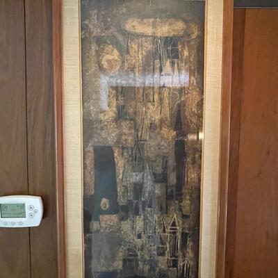 MCM Dorthy Bouman 56' "Moon-Lit City" Great Piece of Art!