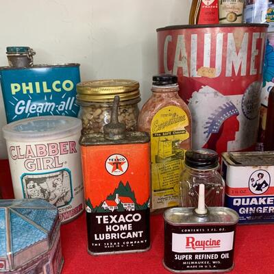 Vintage Container Lot