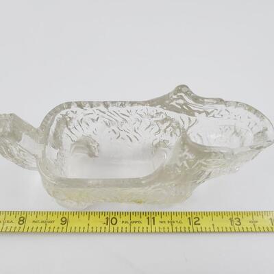 VINTAGE GLASS COLLECTABLE SCOTTY DOG