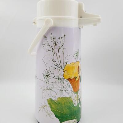 VINTAGE HOT - COLD BEVERAGE PUMP PITCHER