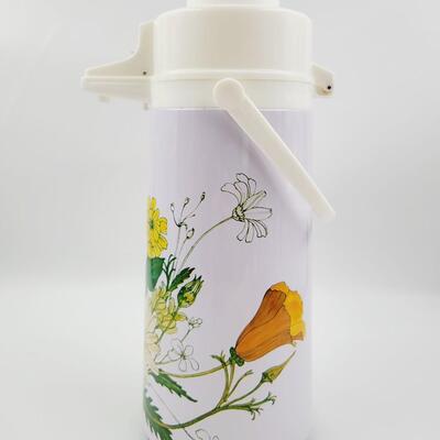 VINTAGE HOT - COLD BEVERAGE PUMP PITCHER