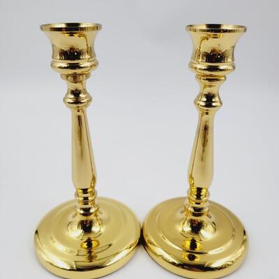 COPPER CRAFT BRASS CANDLE HOLDERS