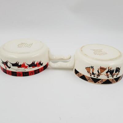 VINTAGE LEE BATES CHILI BOWLS