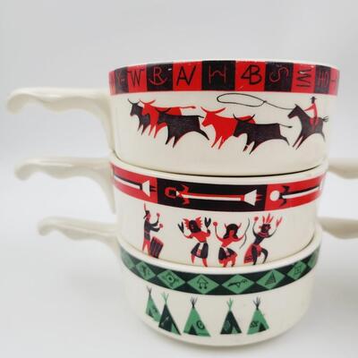 VINTAGE LEE BATES CHILI BOWLS