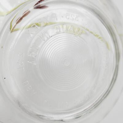 VINTAGE 325 CLEAR PYREX BOWL w/ WAVE DESIGN