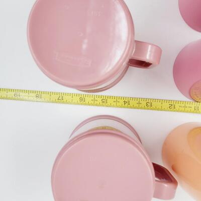 PLASTIC CAMPING LOT OF CUPS