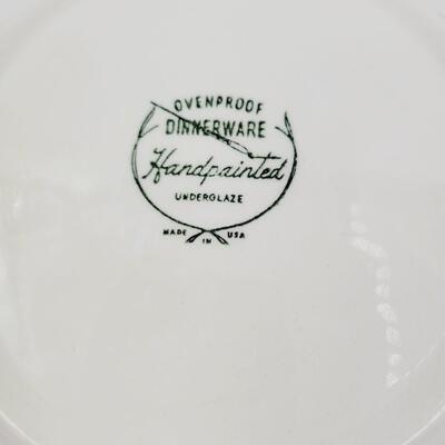 1960s STENSON  DIXIE DOGWOOD CHINA PLATTER