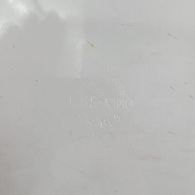 VINTAGE FIRE KING CLEAR BAKING DISHES