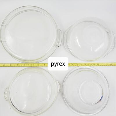 VINTAGE PYREX GLASS COOKING WARE