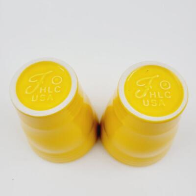 YELLOW FIESTA DRINKING CUPS