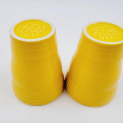 YELLOW FIESTA DRINKING CUPS