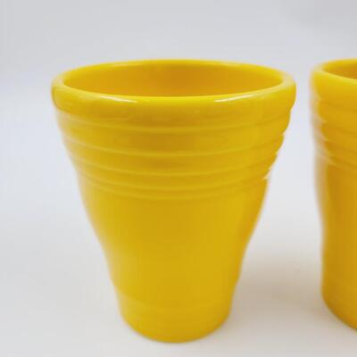 YELLOW FIESTA DRINKING CUPS