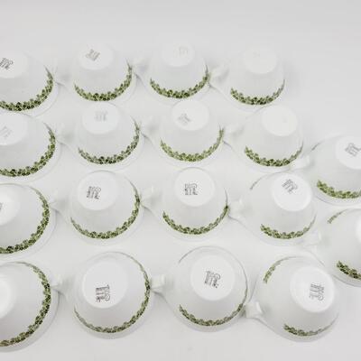 VINTAGE CORELLE SPRING BLOSSOM TEA CUP COLLECTION
