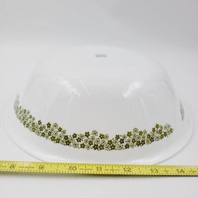 VINTAGE CORRELL SPRING DAISY LARGE BOWL