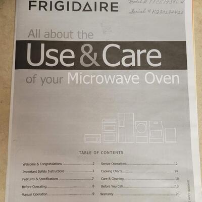 Fridgidare Microwave