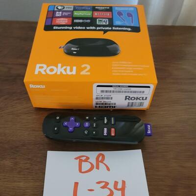 Roku 2 in box with remote
