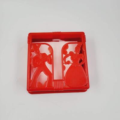 MID-CENTURY LUSTRO WARE NAPKIN HOLDER