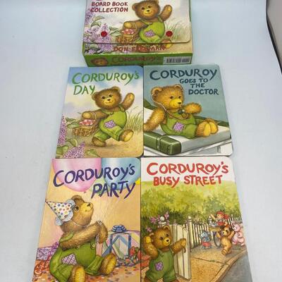 Corduroy's Board Book Collection 4 Books with Handled Box