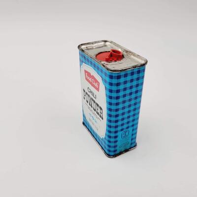 VINTAGE FOOD CLUB CHILI POWDER CONTAINER